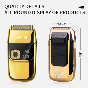 Tondeuse à cheveux électrique Kemei-2028 de haute qualité 2 en 1 avec écran LCD et vitesse réglable pour hommes - Product Image 4