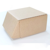 Boîtes en carton ondulé miniatures jetables en matériaux recyclés, très demandées, pour l'emballage de parfums, montres et petites pièces métalliques, avec estampage