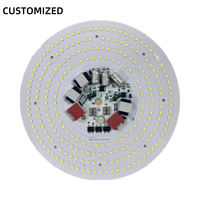 Plaque LED en aluminium SMD 5000K 163LM/W ultra-lumineuse 150W, garantie 3 ans, large plage de tension 100-265V, modules DOB CRI>80, éclairage Highbay
