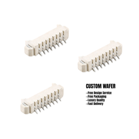 Terminal de Conexión PCB Compatible con JST GH 1.25mm 8P, Cabezal de Placa SMT, Carcasa de Crimpado, Cobre Estañado, Nylon, Alimentación