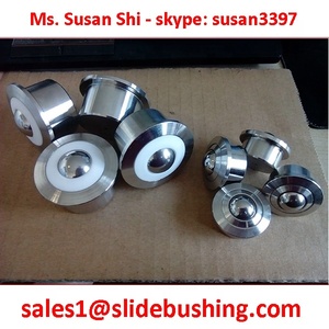 Nhấp nháy Con lăn 608 sử dụng giày trượt Máy chạy bộ máy paip đầu tiên băng tải con lăn mang nhựa End Cap - Product Image 6