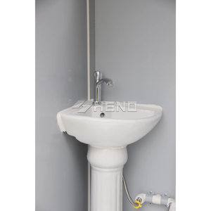 Fournisseur chinois : Dernier modèle de salle de bain mobile extérieure, toilettes portables préfabriquées avec douche, toilettes de voyage, lavabo - Product Image 2