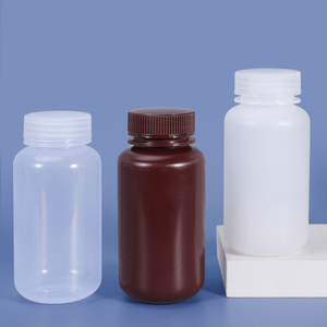 Giá thấp <span class=keywords><strong>PP</strong></span> rộng miệng nhựa thuốc thử cấp thực phẩm chai 250ml cho chất lỏng hóa học - Product Image 2