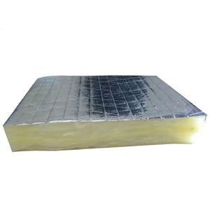 Isolation en laine de verre recouverte de papier aluminium 25 mm, design industriel moderne, résistant au <span class=keywords><strong>feu</strong></span>, insonorisant, écologique - Product Image 2