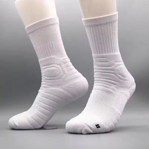 Calcetines de Baloncesto Profesionales para Hombre con Logotipo Personalizado, Calcetines Deportivos con Suela de Toalla Gruesa para Atletismo - Product Image 2