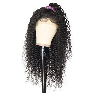 Perruque Lace Front en Cheveux Humains Vierges Remy, Densité 200%, Cheveux Longs, Ondulation Profonde Lâche Bouclée Cambodgienne, 13*4/13*6 HD pour Machine à Perruques - Product Image 6