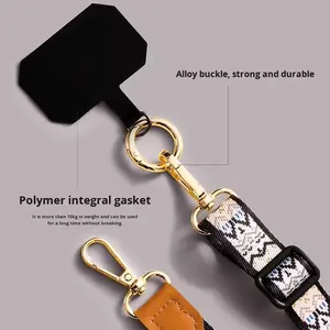 Tali ponsel Totem Retro, canggih dapat disesuaikan tali leher rantai selempang dengan casing ponsel - Product Image 3