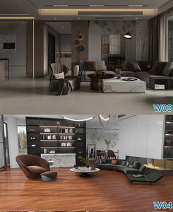 Papel pintado de grano de madera MOI, pegatina de suelo, pegatina de pared de PVC, pegatina de azulejo de suelo impermeable de vinilo - Product Image 6