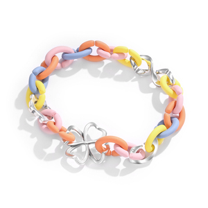 Perles de charme en <span class=keywords><strong>argent</strong></span> 925, <span class=keywords><strong>bracelet</strong></span> en caoutchouc dur, accessoires pour femmes, bijoux, cadeau tendance, fabrication de bijoux, formes multiples, vente en gros de bijoux - Product Image 6