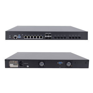 Router Gateway <span class=keywords><strong>de</strong></span> Red 1U con Firewall 14900K 13900K para Funcionamiento Continuo 24x7, 12*10G X710 SFP, Compatible con Mikrotik Openwrt Proxmox ESXi - Product Image 2