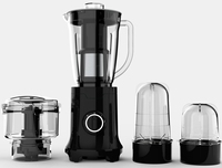 2025 penjualan terlaris 400W 4 in 1 blender multifungsi elektrik dan juicer prosesor makanan dapur