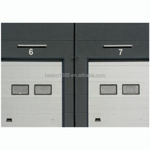 Tailles personnalisées pour portes de <span class=keywords><strong>garage</strong></span> résidentielles à cadre transparent moderne inclinable en coupe horizontale. - Product Image 3