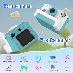 Nhà Máy Bán Buôn 2.4 Inch 720P 32GB Trẻ Em Máy Ảnh In Ngay Lập Tức Máy Ảnh Kỹ Thuật Số Trẻ Em 'Máy Ảnh - Product Image 4