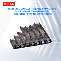 Driver LED avec fonction de gradation pleine puissance et démarrage progressif, alimentation 12V 24V 400W double sortie, efficacité 95% pour modules de caissons lumineux
