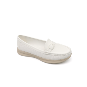 Mocassins élégants en tissu rose pour femmes, chaussures confortables à semelle souple, faciles à enfiler - Product Image 3