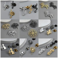 Broche de luxe en métal motif feuille d'érable vintage pour blazers et smokings formels pour hommes