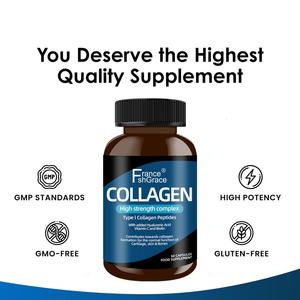 Capsules de collagène marin de haute qualité, 60 capsules pour la santé des ongles, des cheveux et de la peau, complément de collagène marin - Product Image 4