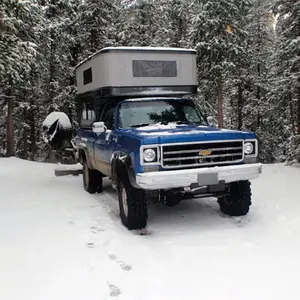 slide in camper van with toilet camper at overland for travelers