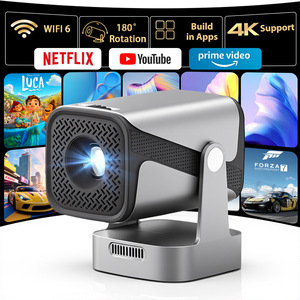 โปรเจคเตอร์รุ่นใหม่ปี 2026 รองรับความละเอียด 720P รองรับ 4K ระบบ Android 11 ฉายภาพไร้สาย ใช้งานได้ทั้งภายในและภายนอกอาคาร - Product Image 4