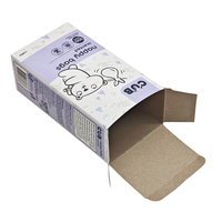 Caja de Embalaje para Pañales de Papel Ecológico, Biodegradable y Reciclable, Personalizada por el Fabricante, con Impresión en Color Morado