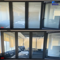 Film intelligent PDLC auto-adhésif à transparence 84 % / 88 % / 92 %, film décoratif PDLC, films de fenêtre intelligents pour la maison