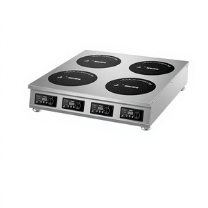 <span class=keywords><strong>Cocina</strong></span> <span class=keywords><strong>de</strong></span> Inducción Comercial <span class=keywords><strong>de</strong></span> Sobremesa F-288Q <span class=keywords><strong>de</strong></span> 4 Quemadores, 2000-3000W, Control Continuo, <span class=keywords><strong>Acero</strong></span> Inoxidable, <span class=keywords><strong>para</strong></span> Hot Pot - Product Image 1