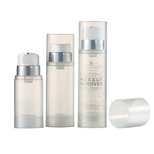 Bouteille sans air en PP transparente monocouche grande taille 150 ml/200 ml/250 ml pour shampoing, perruques, masque facial, cosmétiques, soins capillaires, usage industriel - Product Image 1