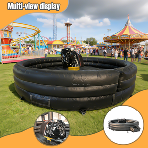 Structure gonflable commerciale durable en PVC pour jeux mécaniques, capacité 200 kg, pour adultes et enfants, utilisation intérieure/extérieure - Product Image 3