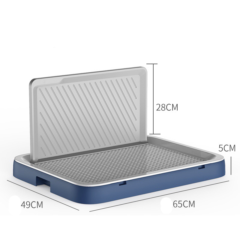 Blu 65*49*5cm con la parete