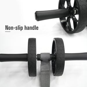Yeni Çift Sessiz EVA Karın Kası Tekerleği Evde Fitness Ekipmanı Erkekler Kadınlar İçin Kas Geliştirme Kıvrılma Aleti Çift Silindirli - Product Image 5