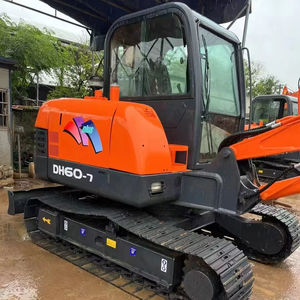 Korea Used Doosan DH60 <b>Excavator</b> Second Hand Doosan DH60 Digger Machine 6 Tons Crawler <b>Excavator</b> Doosan Engine Quick Coupler - Product Image 1