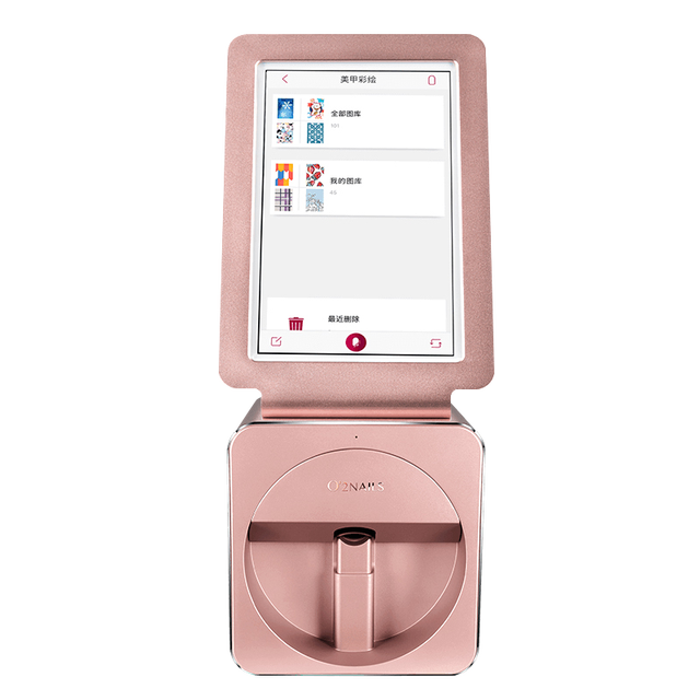 best selling ce portable mobile nail printer digital nail art printer machine print images on finger nails