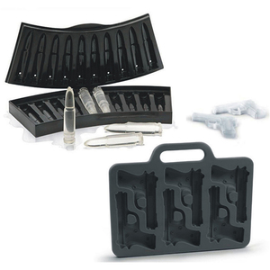 YS toptan DIY Ice Cube kalıpları tabancası mermi şekli silikon buz kalıbı meyve Ice Cube krem makinesi mutfak Bar içme aksesuarları - Product Image 1