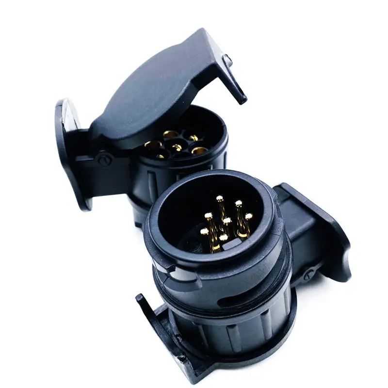 High Quality 13 Pin Trailer Plug Europe Trailer Plug Adapter 13Pin To 7Pin Trailer Light Plug Male Female