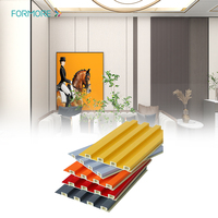 Paneles de Pared de PVC WPC de Alta Calidad, Estilo Europeo Moderno, Resistentes al Agua y al Moho, para Decoración de Apartamentos, Hoteles y Entretenimiento