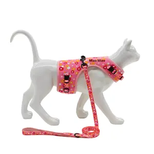 Penjualan laris desain dipersonalisasi dapat disesuaikan ukuran Aksesori hewan peliharaan tali kekang olahraga anjing berjalan luar ruangan - Product Image 5