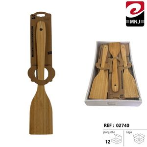 Bamboo Cocima Shovel Cooking Tool Set 3 Piece Wooden Spatula Kitchen Utensils - Product Image 3