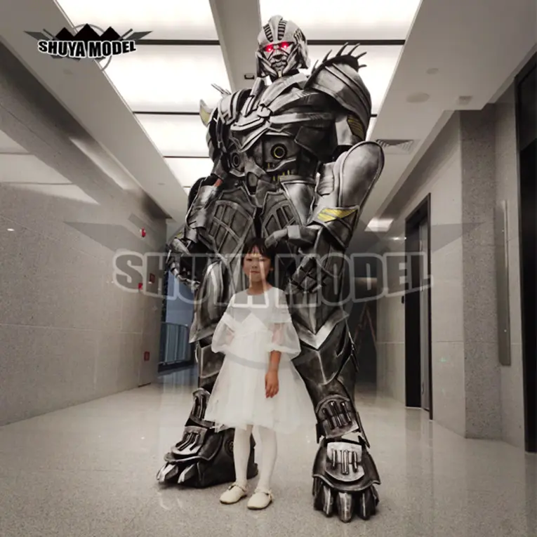 2020 popular venda quente tamanho grande do robô adulto traje de robô para homens