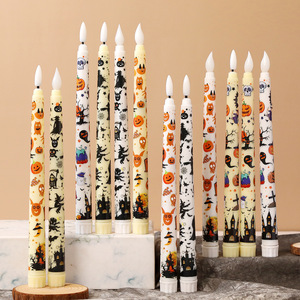 เทียน LED ควบคุมระยะไก<span class=keywords><strong>ล</strong></span>หลากสี<span class=keywords><strong>พ</strong></span>ร้อมก้านจับเว<span class=keywords><strong>ล</strong></span>าแ<span class=keywords><strong>ล</strong></span>ะรูปทรงกรวยสำหรับตกแต่งบ้านในวันฮาโลวีนแ<span class=keywords><strong>ล</strong></span>ะวันวาเลนไทน์ - Product Image 4