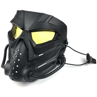 Masque facial intégral Alien personnalisé, protection faciale en PC, anti-choc, anti-rayures, anti-poussière, équipement tactique