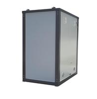Cabine de toilettes double préfabriquée Suihe, conteneur portable, écologique, structure en acier durable, mousse ignifuge