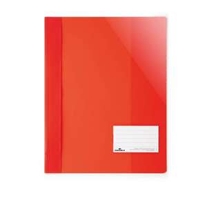 DURABLE - 2690-07 Folder with transparent front <b>A4</b>+ with label holder 90x57 mm (multi-pack) ORGANIZATION AND <b>FILING</b> PRODUCTS - Product Image 4