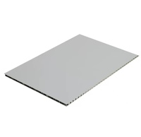 Panneaux en nid d'abeille en aluminium avec une excellente performance de légèreté et de rigidité élevée, largement utilisés dans les murs-rideaux des bâtiments