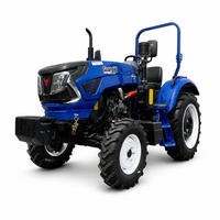 Kleiner Mini-Radtraktor mit Dieselmotor und Hochleistungs-Hydraulikpumpe für Gemischte Landwirtschaftliche Betriebe