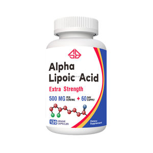 Ácido Alfa Lipoico Extra Fuerte 500mg Antioxidante que Proporciona Energía para hombres y mujeres, Suplemento Dietético, 120 Cápsulas - Product Image 3