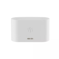 Diffuseur d'arômes à flamme ultrasonique 3D en gros pour huiles essentielles de yoga, humidificateur d'air parfumé