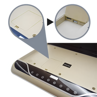 Lecteur MP5 HD pour voiture, montage au plafond, 19-22 pouces, télécommande, USB, carte TF, 1080P, multimédia automobile, écran rabattable, moniteur de toit intelligent