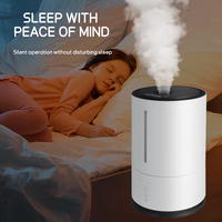 Humidificateurs électroniques de bureau élégants, brumisateur rafraîchissant, purificateur ultrasonique, humidificateur d'air USB personnalisé, 1 an de contrôle par application