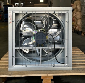 Ventilateur axial électrique robuste 600 mm à faible bruit, système de refroidissement stable pour élevages avicoles, matériel de ventilation d'usine OEM - Product Image 1