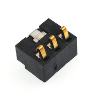 Connecteur d'alimentation 3 broches Montage sur circuit imprimé SMD 6.0H Prise mâle horizontale Connecteur de batterie au lithium